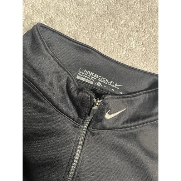 Nike Golf Therma Fit 1/4 Zip Men’s Size XL Black - Picture 3 of 8